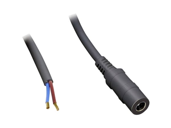 BKL Electronic Lavvoltstilslutningskabel Lavspændingstilslutning - åben ende 5.50 mm 2.50 mm 0.50 m 1 stk