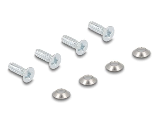 DeLOCK 67061, RJ45, RJ45, Sølv
