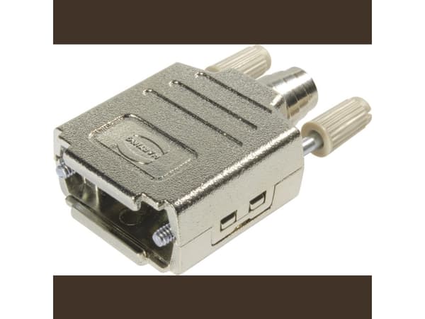Harting 09 67 015 0425 09 67 015 0425 Skålkabinet Plastic, metalliseret 1 stk