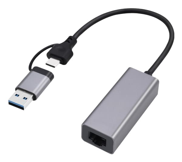 Cablexpert - Nettverksadapter - USB 3.1 Gen 1 - 10/100/1000/2500Base-T x 1 - romgrå
