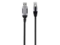 Miniatyrbilde 2 av 5: Renkforce RF-6055786, USB-A, RJ45, 5 m, Sort, Grå