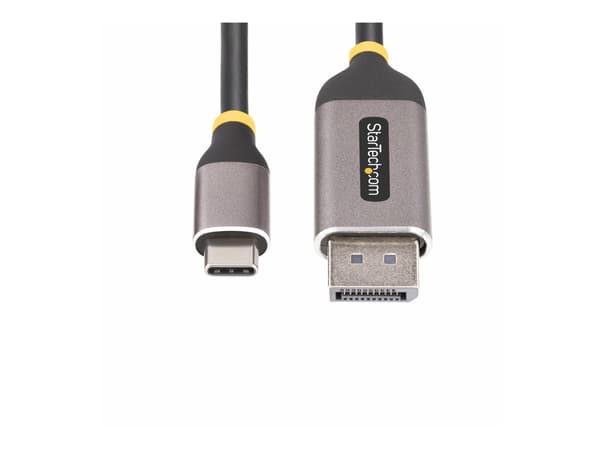 StarTech.com 10ft (3m) USB-C to DisplayPort Adapter Cable, 8K 60Hz - Adapterkabel - 24 pin USB-C (hann) til DisplayPort (hann) låst - USB4 / Thunderb