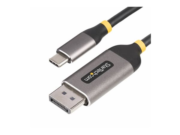 StarTech.com 10ft (3m) USB-C to DisplayPort Adapter Cable, 8K 60Hz - Adapterkabel - USB-C (hane) till DisplayPort (hane) spärrad - USB4 / Thunderbolt