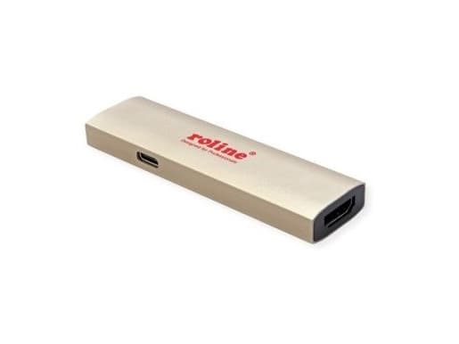 ROLINE 14.01.3478, HDMI Typ A (standard), USB Type-C, Honkoppling, Honkoppling, 7680 x 4320 pixlar, 60 hz