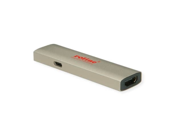 ROLINE 14.01.3478, HDMI Typ A (standard), USB Type-C, Honkoppling, Honkoppling, 7680 x 4320 pixlar, 60 hz