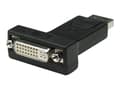 Miniatyrbild 1 av 2: TECHly - Videokort - DisplayPort (hane) till DVI-I (hona) - 7.3 cm - svart