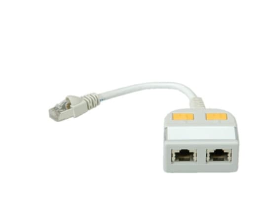 Telegärtner 21.17.3038, 0,15 m, RJ-45, 2 x RJ-45