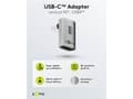 Miniatyrbilde 3 av 5: Goobay 74442, USB-C, USB-C, Sølv
