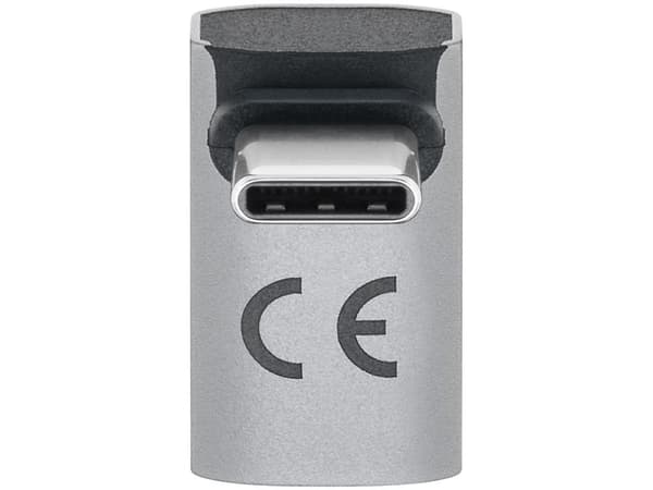Goobay 74442, USB-C, USB-C, Sølv
