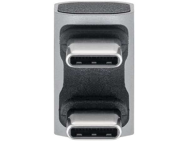 Goobay 74446, USB-C, USB-C, Sølv