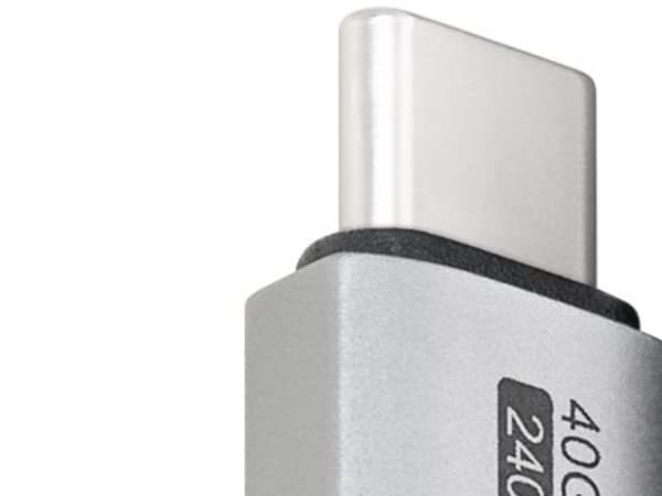 Goobay 74448, USB-C, USB-C, Silver