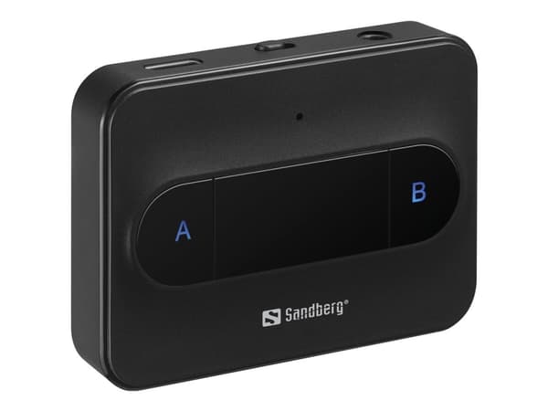 Sandberg Bluetooth Link - Trådlös Bluetooth-ljudsändare för hörlurar