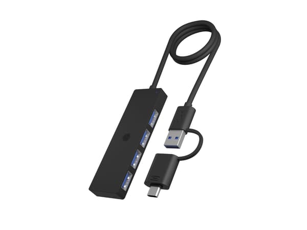 ICY BOX - Hubb x USB 3.2 Gen 1 - skrivbordsmodell