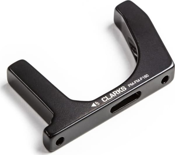 Clarks CLARKS 180 mm skivebremsemonteringsadapter, stolpefeste til flatmontering, foran