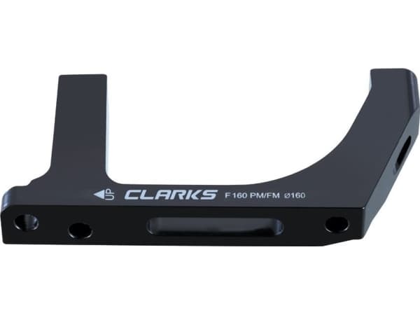 Clarks CLARKS 160 mm skivebremsemonteringsadapter, flatt til stolpefeste, foran