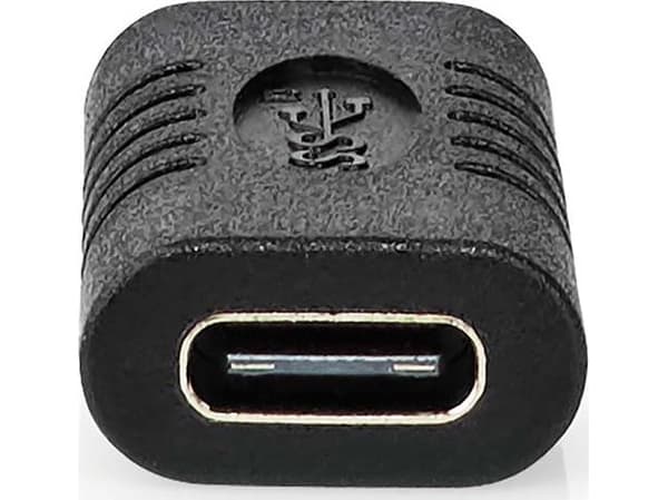 Nedis CCGP64900BK, USB-C, USB-C, Svart
