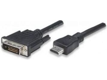 TECHly - Adapterkabel - HDMI hann til DVI-D hann - 4,5 m