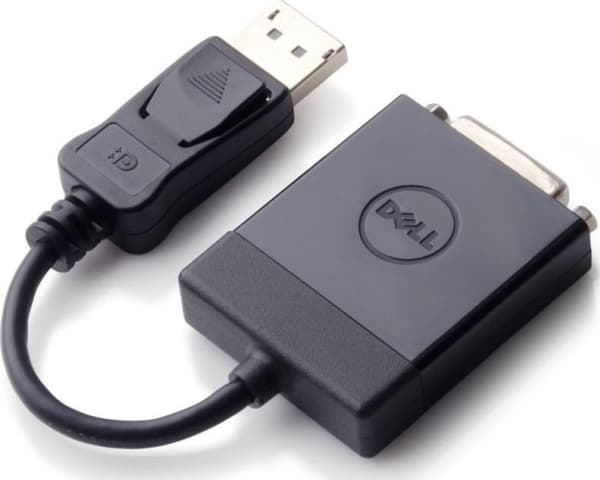 Dell DisplayPort to DVI Single-Link Adapter - Videokonverterare - DisplayPort - DVI