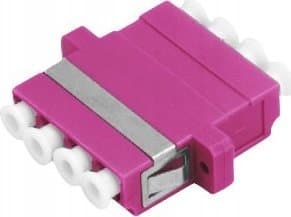 AV-adapter Alantec multimode fiberadapter OM4 LC quad ALANTEC