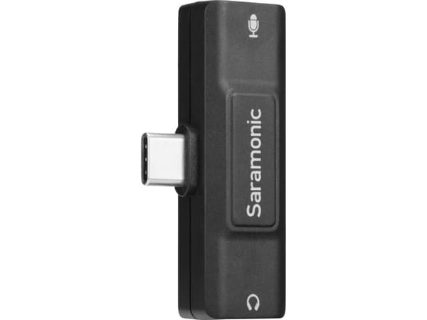 Saramonic USB Adapter Saramonic EA2U mini Jack TRS / USB-C lydadapter med hodetelefonutgang
