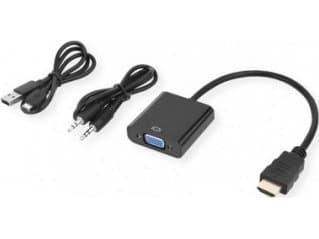 Adapter AV Secomp STANDARD Cableadapter, HDMI - VGA + Audio, M/F, (stereo), 0.23 m