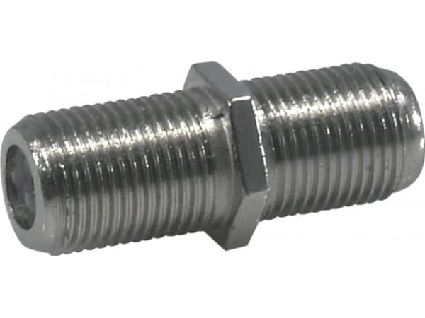 Minneløsning Adapter "F" Televes hunn - hunn (løp) ref. 4173