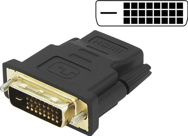 AV Blow Adapter 92-130# Adapter dvi plugg - hdmi-uttak