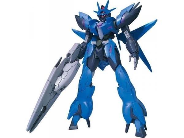 Bandai [022] HGBD:R 1/144 Alus Earthree Gundam, Samlerobjekt actionfigur, 1,2 kg