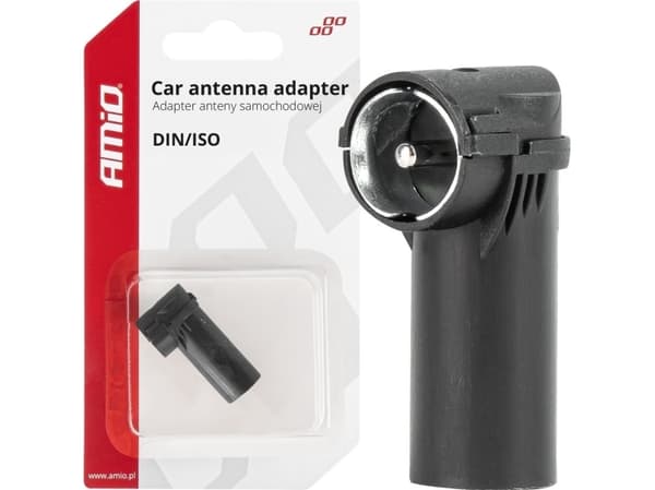 AMiO antennisovittimen pienennys din iso liitin kulma amio-03968