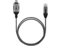 Miniatyrbild 4 av 5: Goobay 74405, USB 3.1 typ A, RJ45, 5 m, svart, silver