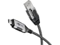 Miniatyrbild 2 av 5: Goobay 74405, USB 3.1 typ A, RJ45, 5 m, svart, silver