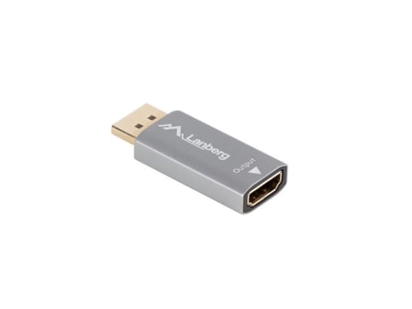 Lanberg AD-DP-HD-03, DisplayPort, HDMI, Hankoppling, Honkoppling, Rak, Rak
