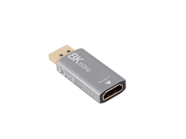 Lanberg AD-DP-HD-03, DisplayPort, HDMI, Hankoppling, Honkoppling, Rak, Rak