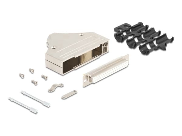 Delock - Datakopling - DB-37 (hunn) til 37 soldering pin - sølv
