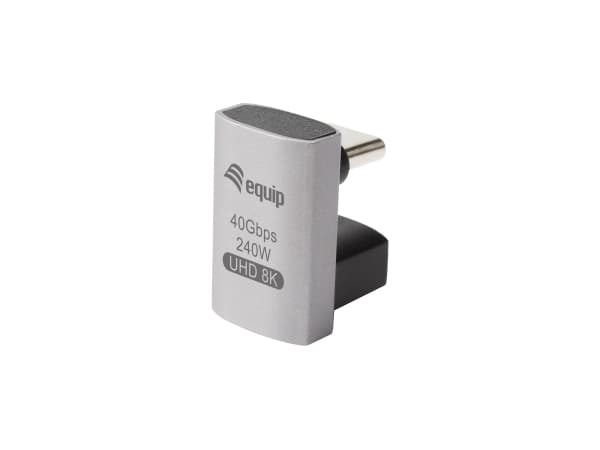 Equip 133478, USB C, USB C, Svart, Grå