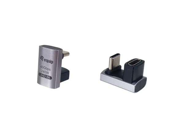Equip 133477, USB C, USB C, Svart, Grå