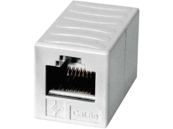 Telegärtner 100023228, RJ45, RJ45, Hvit