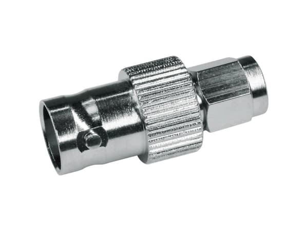 Telegärtner 100023643 100023643 BNC-adapter BNC-bøsning - SMA-stik 1 stk