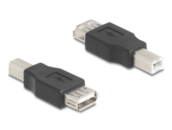 Delock USB 2.0-adapter USB Type-B hann til USB Type-A hunn