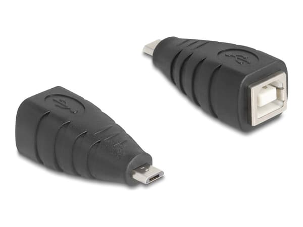 Delock USB 2.0-adapter USB typ Micro-B hona till USB typ B hona