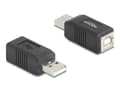 Miniatyrbild 2 av 3: Delock USB 2.0-adapter USB typ A hona till USB typ B hona