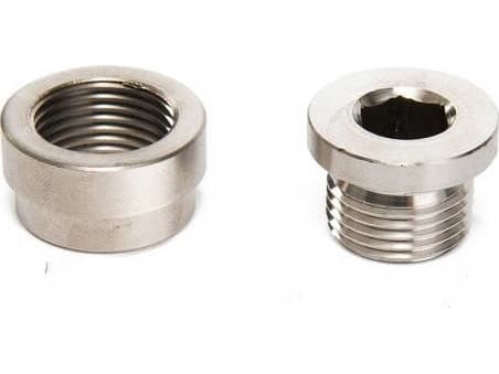 TurboWorks Adapter Lambdasensor Reduksjon M18x1,5 + TurboWorks Plugg