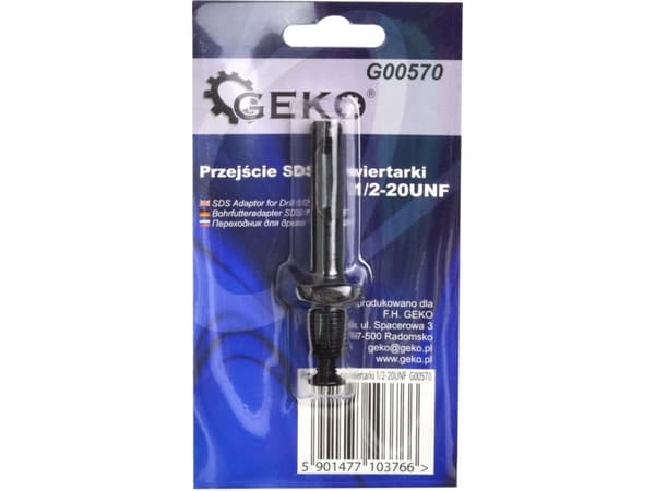 Geko SDS adapter for drill 1/2-20UNF (100)