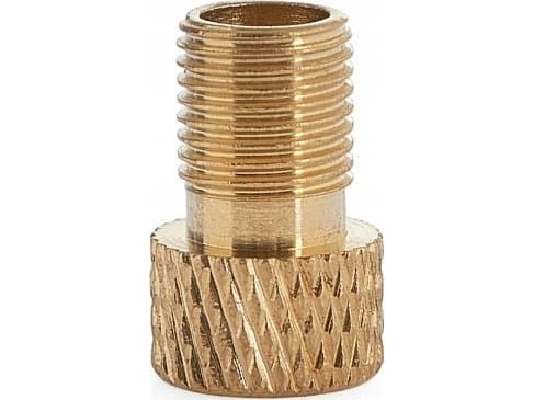 Geko Presta/sykkeladapter for dekkpumping – messing (25/300)