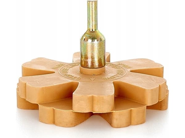 Geko Gummilimborttagningsskiva + adapter (aggressiv) (100)