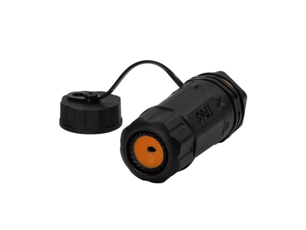 Techly IWP-MD C6A-IPGLT, RJ45, RJ45, naarasliitin, musta