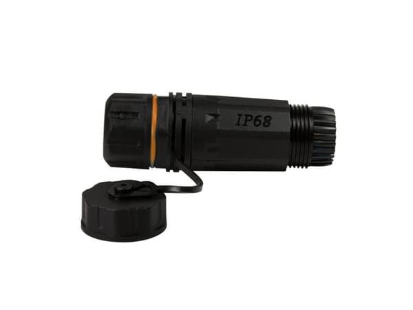 Techly IWP-MD C6A-IPGLT, RJ45, RJ45, naarasliitin, musta