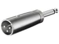Miniatyrbild 1 av 3: Goobay AV-adapter Jack 6,3 mm - XLR silver (JAB-857174)