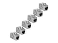 Miniatyrbilde 1 av 2: TRENDnet - Modulinnlegg (kopling) - CAT 6a - RJ-45 - TAA-samsvar (en pakke 6)