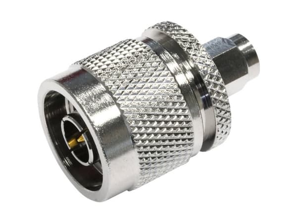 Telegärtner 100024204 100024204 Koaksialadapter N-stik - SMA-stik 1 stk.